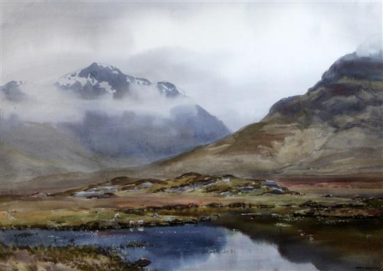 Frank Egginton (1908-1990) The Royal Forest from Glen Coe 53 x 75cm